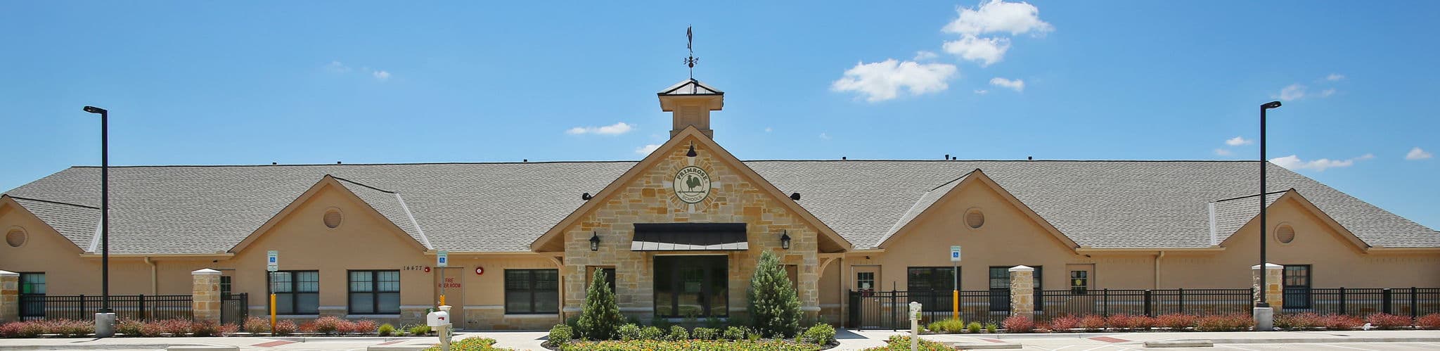 Exterior of a Primrose School of Frisco at Independence