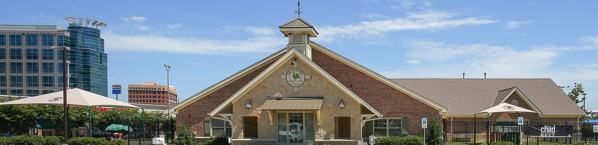 Exterior of a Primrose School of Prestonwood