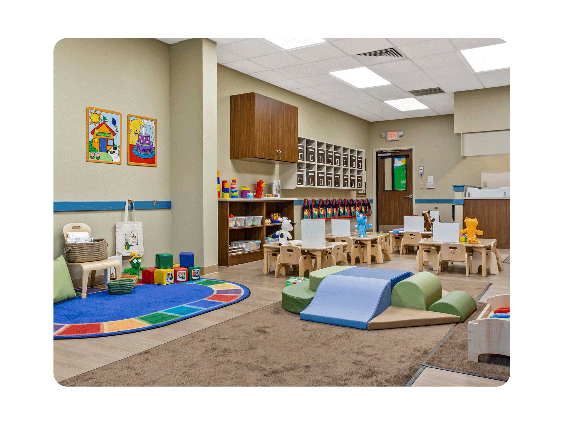 Primrose infant daycare classroom