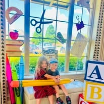 First Day of School photo op