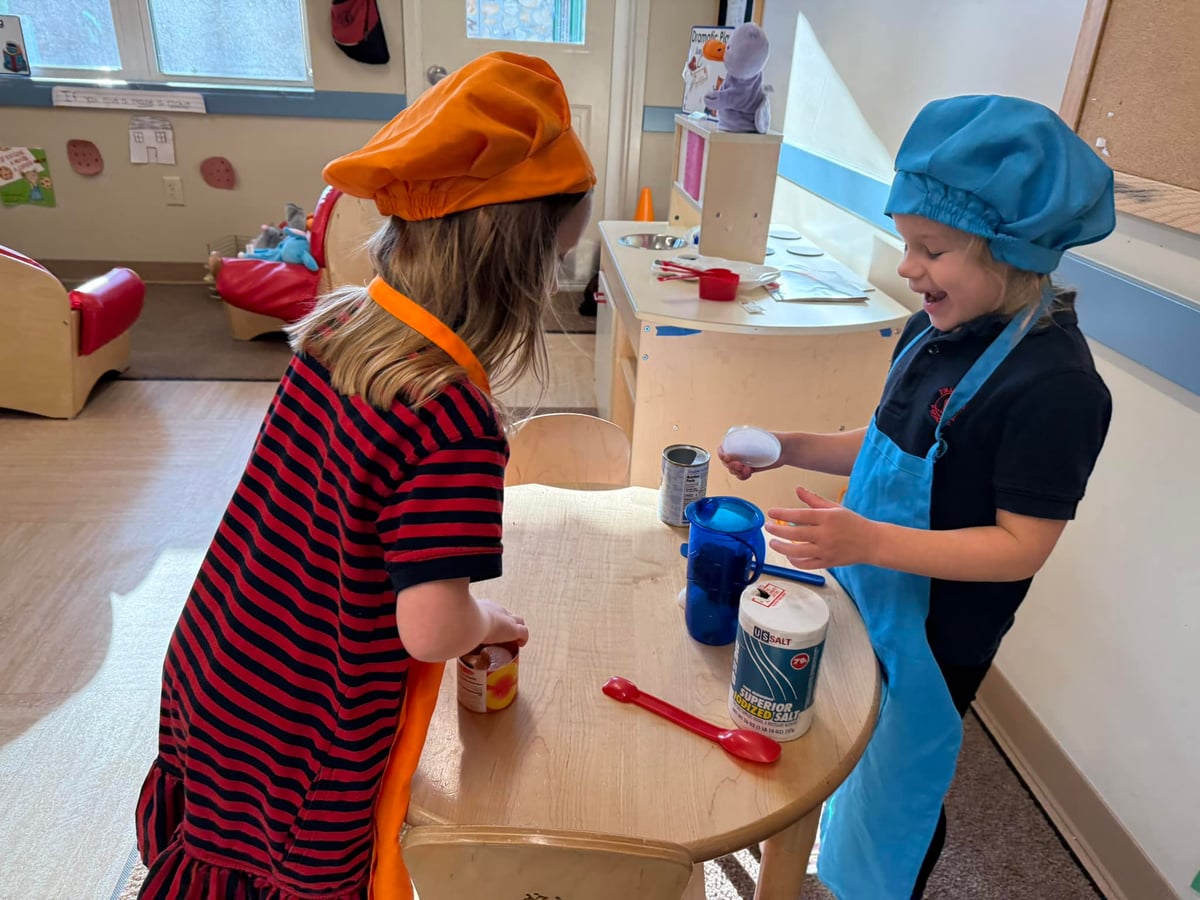 Students Playing