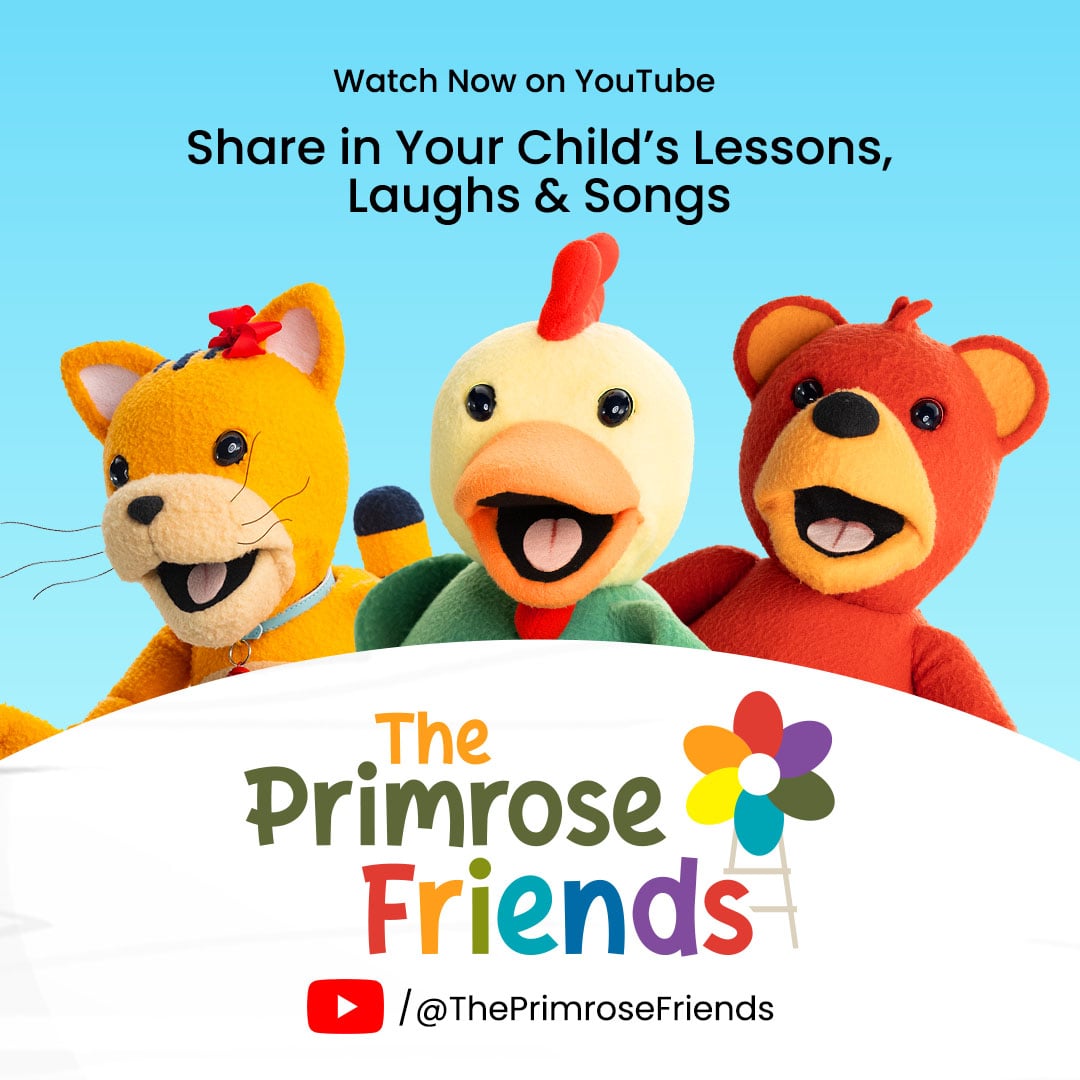Reinforce Balanced Learning® at home via music, storytelling, and movement on PrimroseFriends.com, featuring expert activities nurturing character traits, diverse experiences, and positive behaviors. Mission-driven for child well-being, not algorithms – perfect for modern families seeking intentional, story-driven edutainment that deepens classroom engagement and promotes real-world play.
