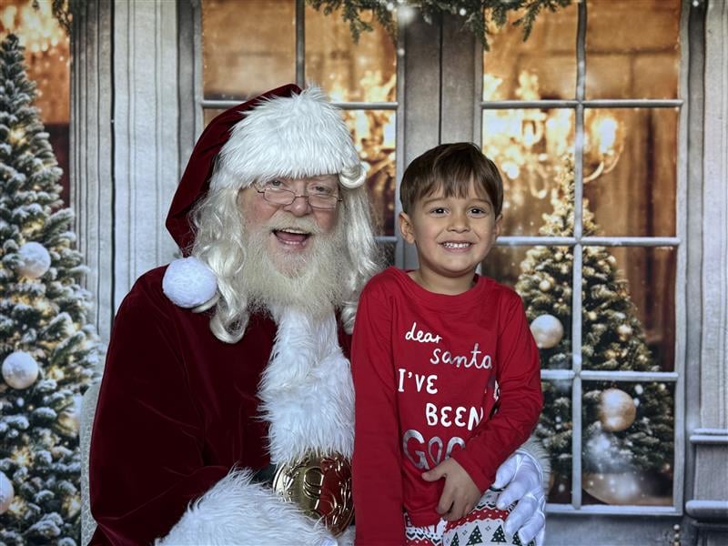 Pictures with Santa!