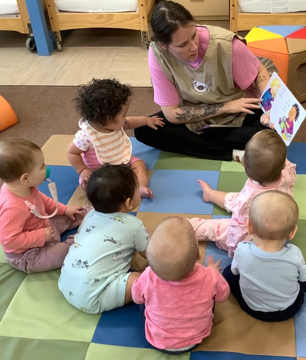 Infants during Og s storytime