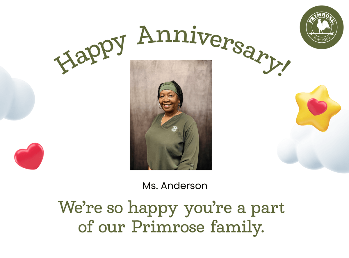 Happy 11 Year Anniversary to Ms. Anderson!
