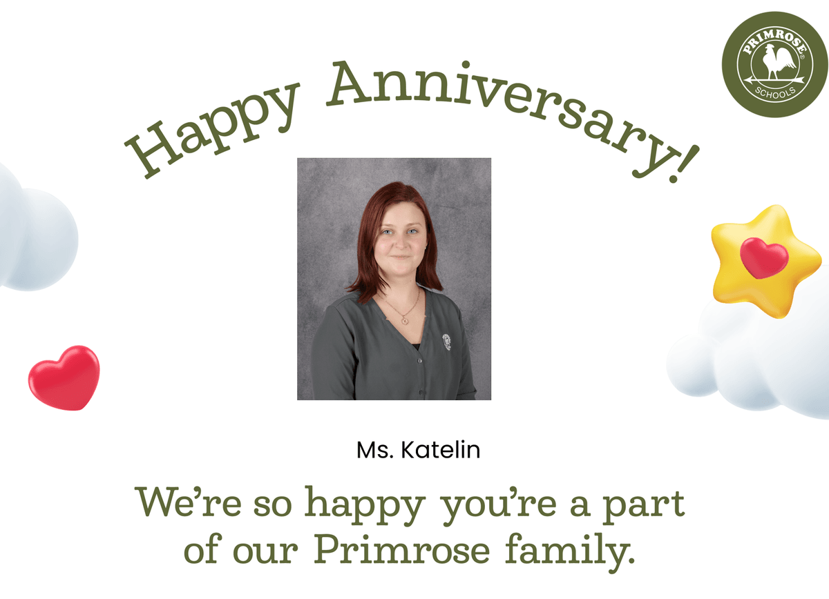 Happy 5 Year Anniversary to Ms. Katelin!