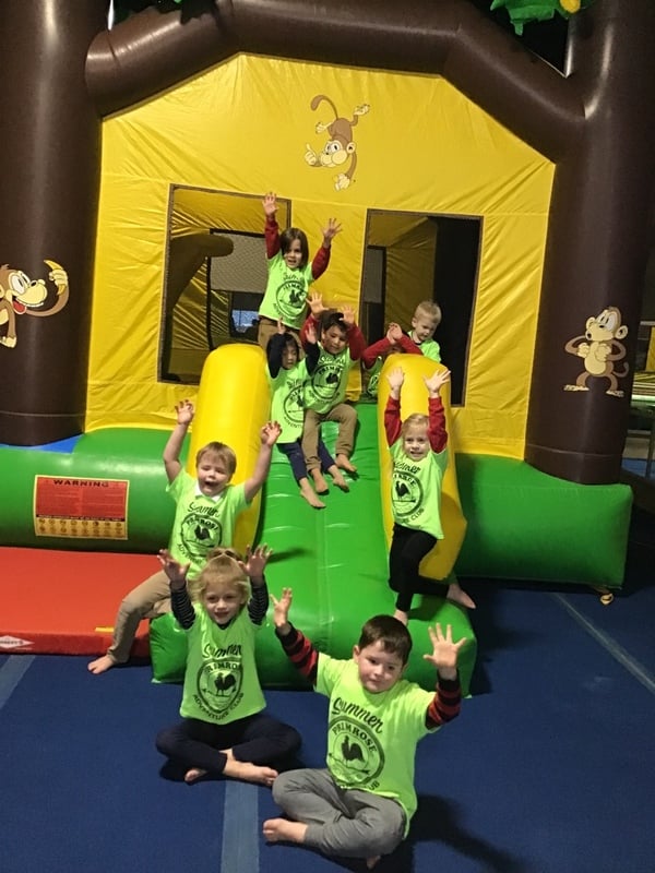 Pre-Kindergarten Class at Elite Gymnastics