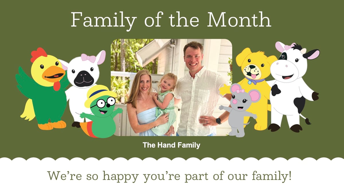 Family of the Month - The Hand Family