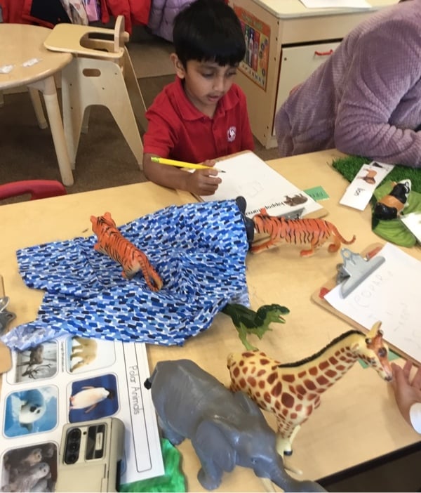 Creative ways we learn to write in our Pre-Kindergarten program