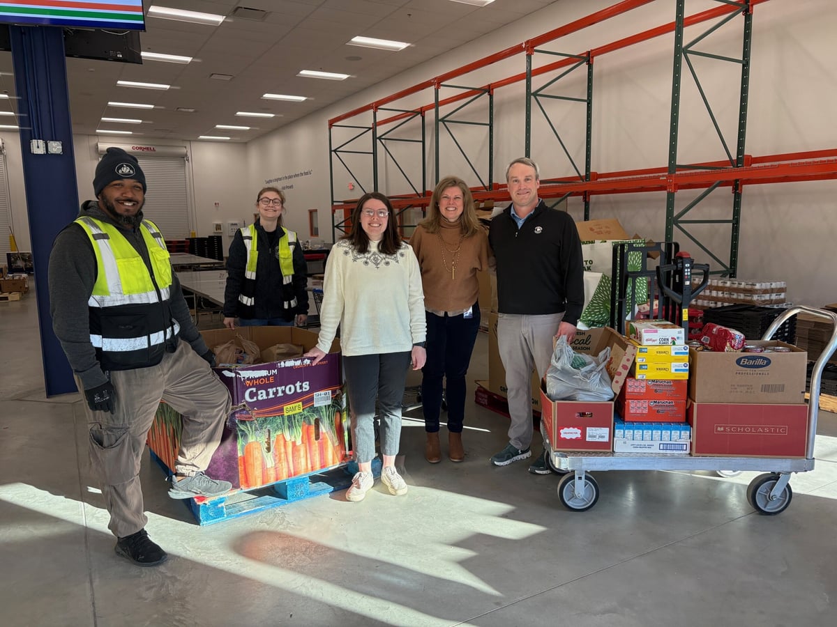 Caring &amp; Giving Food Drive Donations