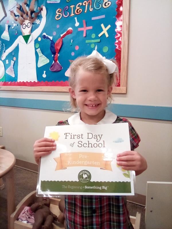 Primrose First Day of School