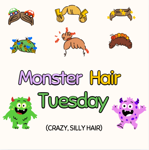 Monster Hair Tuesday!