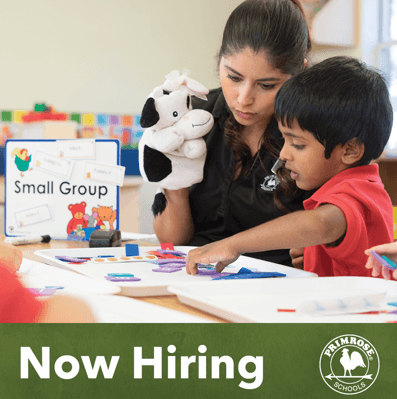 Now Hiring for Preschool and Pre-Kindergarten