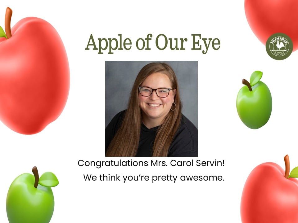 Apple of our eye! 