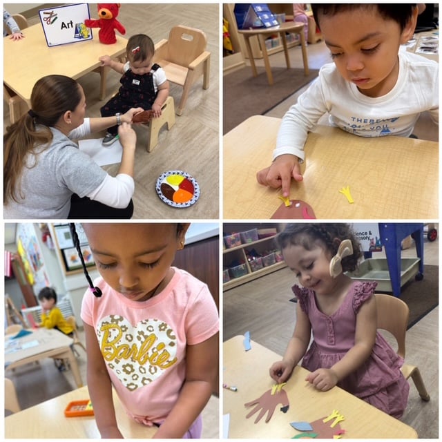 Preschool art and crafts