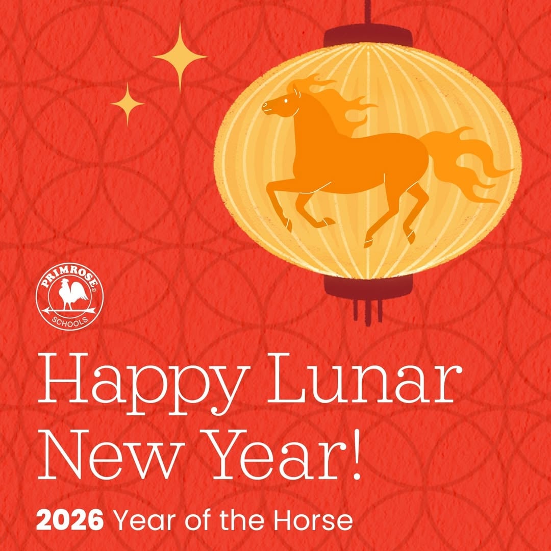 Happy Lunar New Year, 2026, Year of the Horse, Early Learning Childcare Center #1 Early Learning School McNeill Elementary School Frost Elementary School Adolphus Elementary School Oakland Elementary School 77406  Harvest Green Long Meadow Farms Waterside Estates Pecan Grove  Waterview Fieldstone Aliana Richond, Texas McCrary Meadows Texana Plantation Lakes of Bella Terra Grand Parkway  Foster High School Travis High School