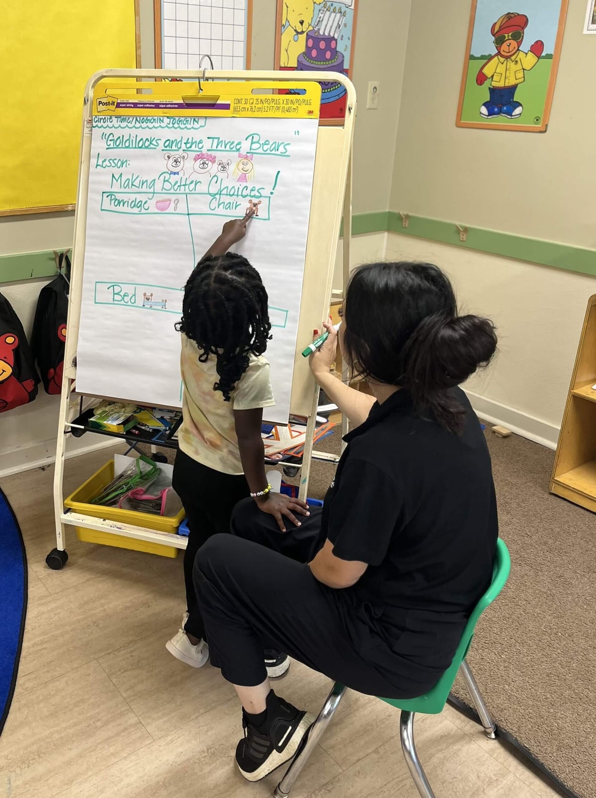 preschool chart, letter recognition