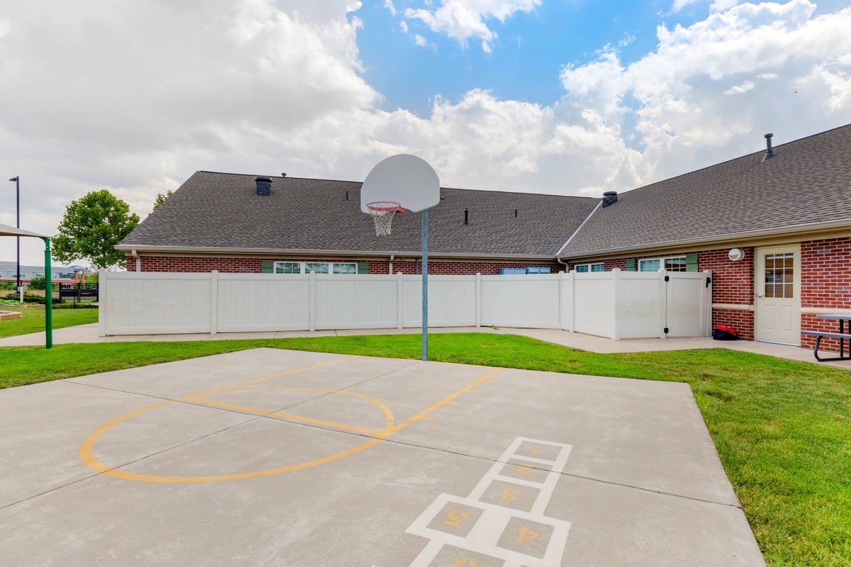 basketball court for children