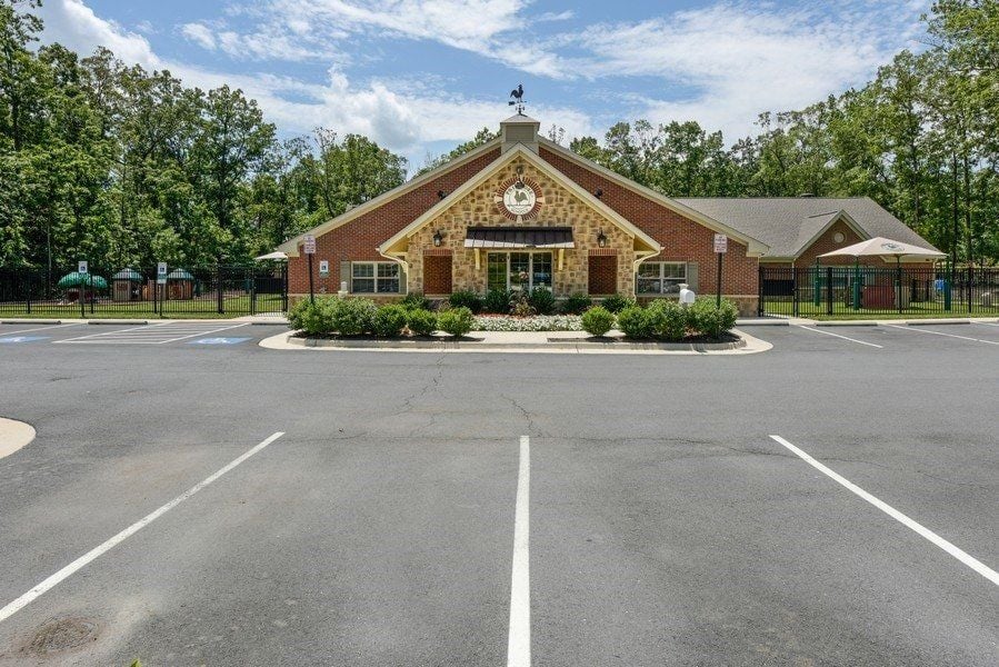 Front of School Building