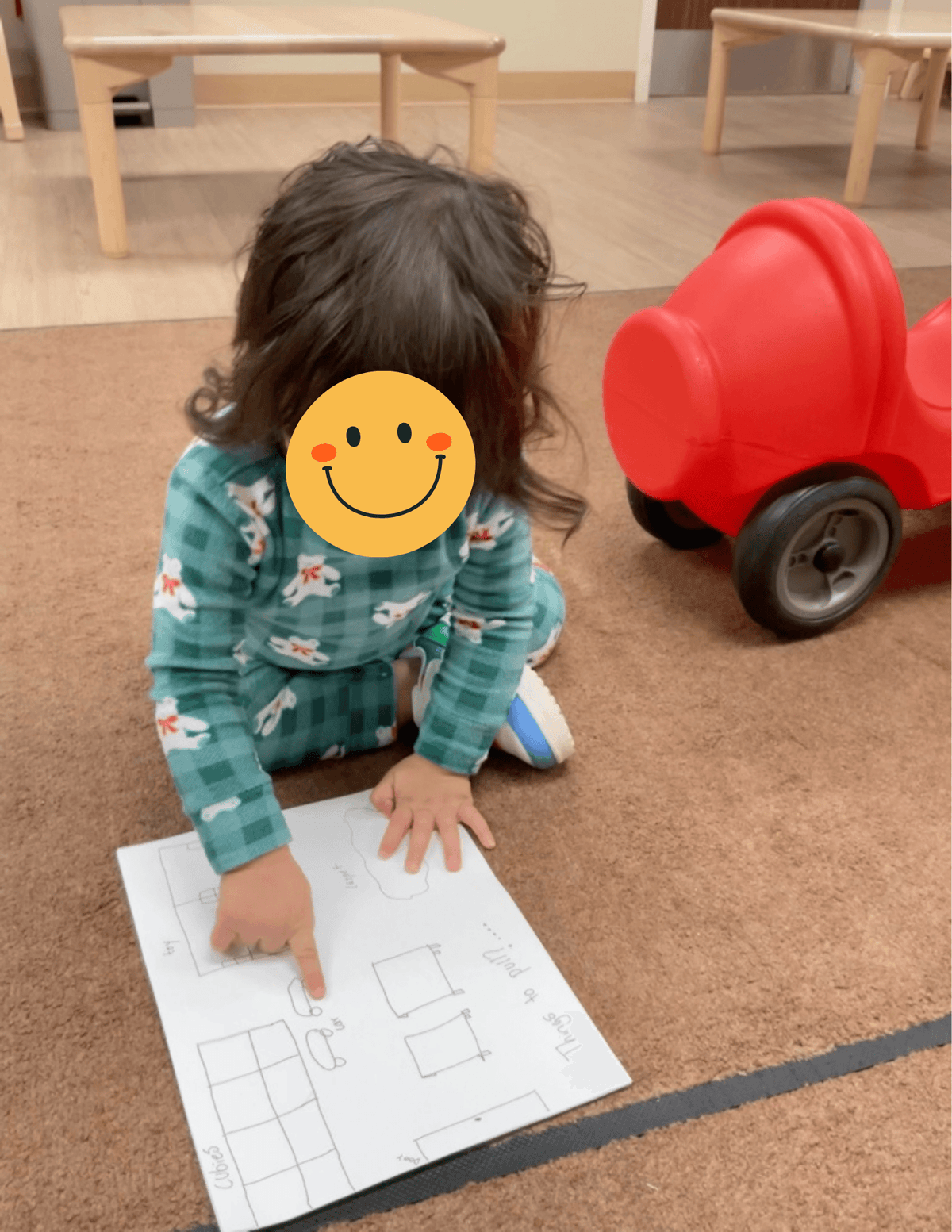 Learning about maps at Primrose of Walnut Creek East