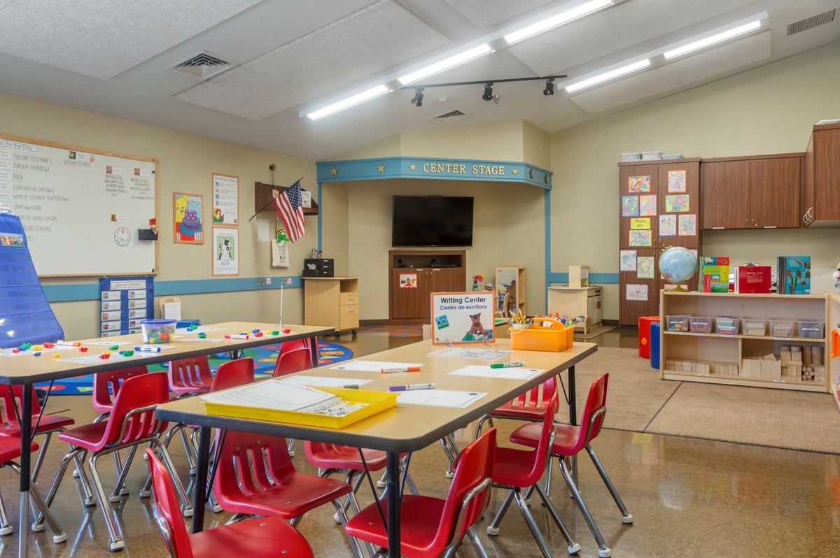 Before and Afterschool Care Classroom