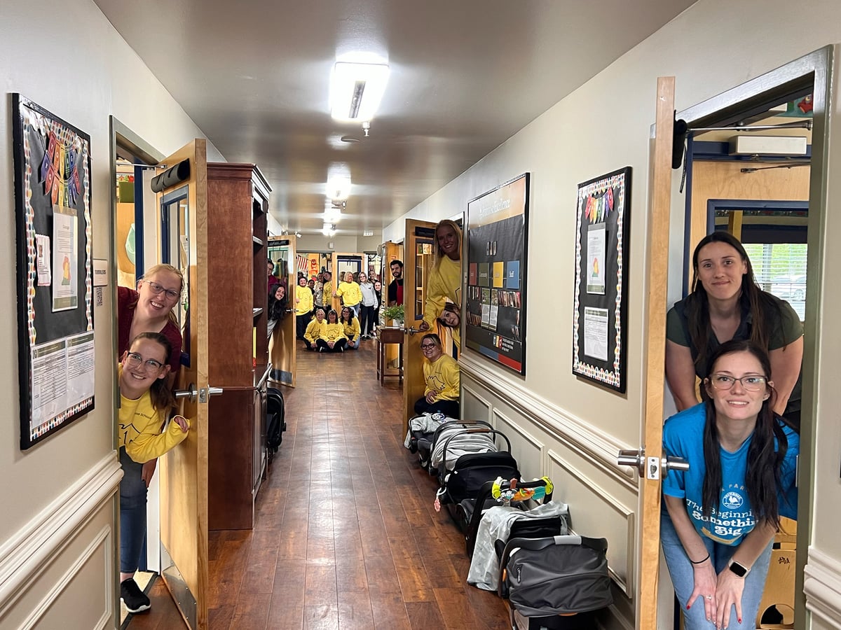 inside of school