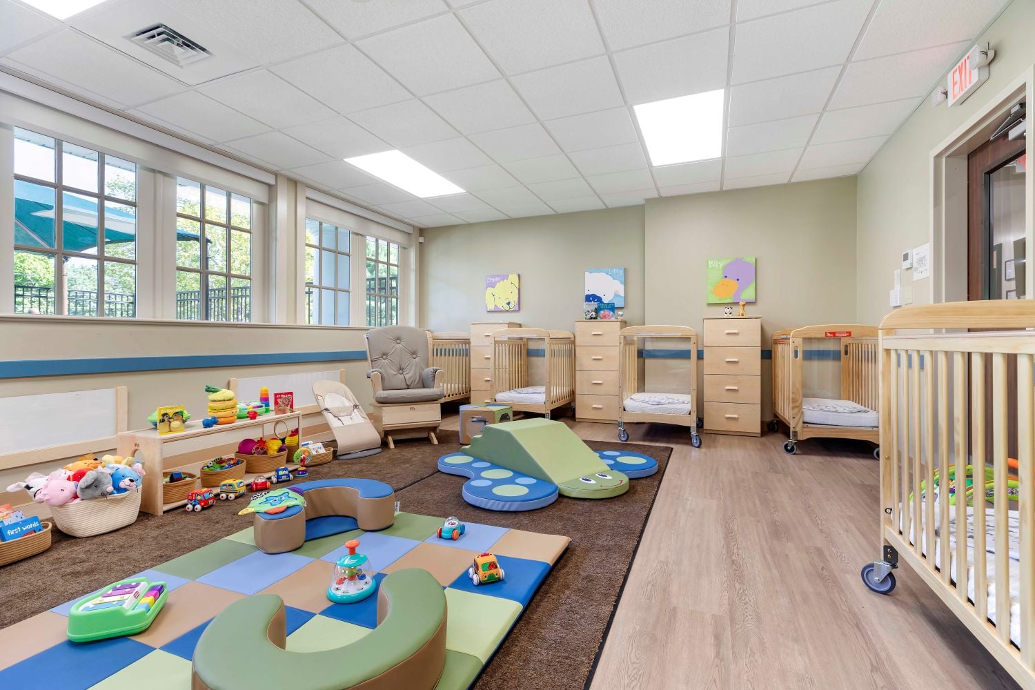 Daycare room at Primrose School of Prestonwood