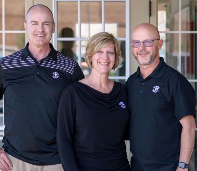 Owners Charles Tash, Kim Patrick, Greg Patrick