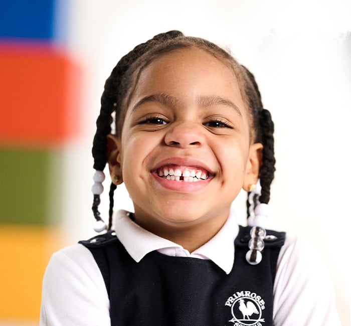 child smiling