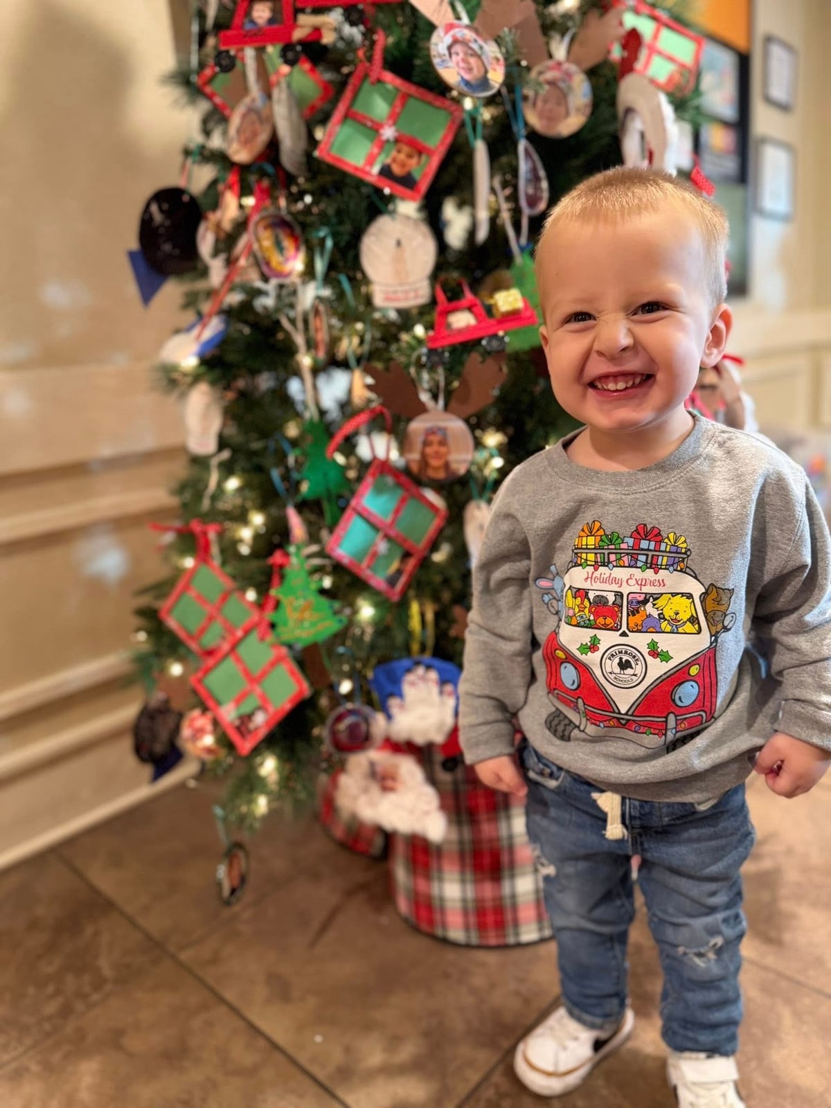 Primrose Christmas tree