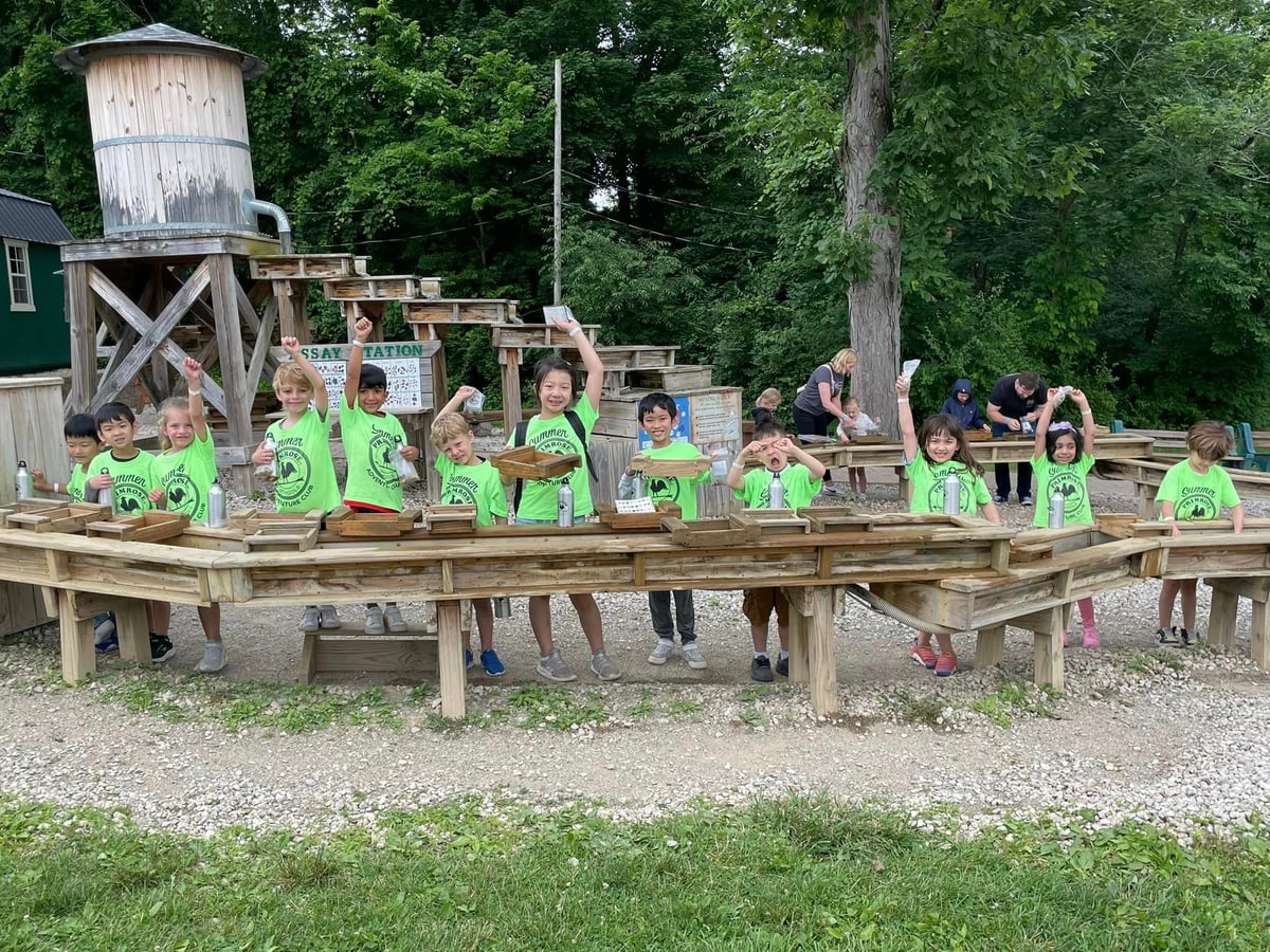 field trip with summer camp students at Primrose