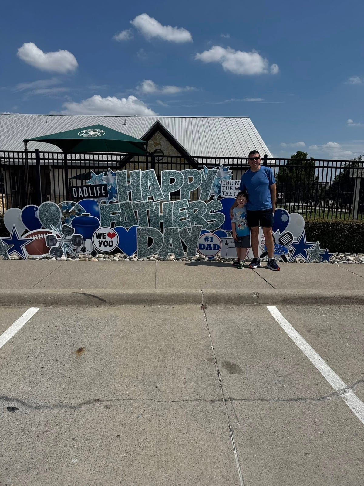 Father's Day photo op