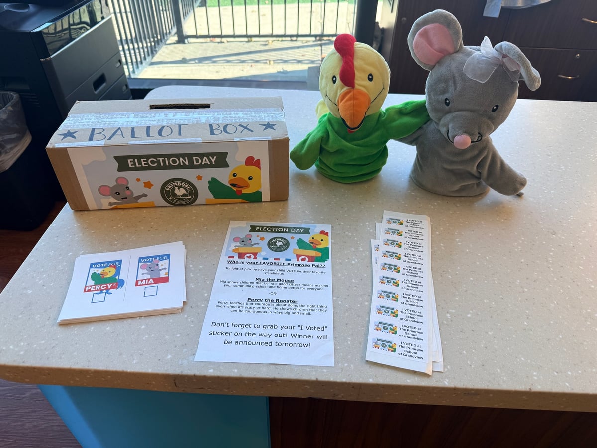 🗳️ We Had an Election Day at Primrose Grandview! 🗳️