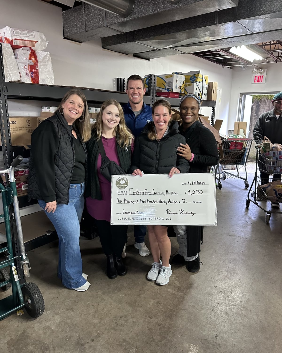 food drive give back community involvment