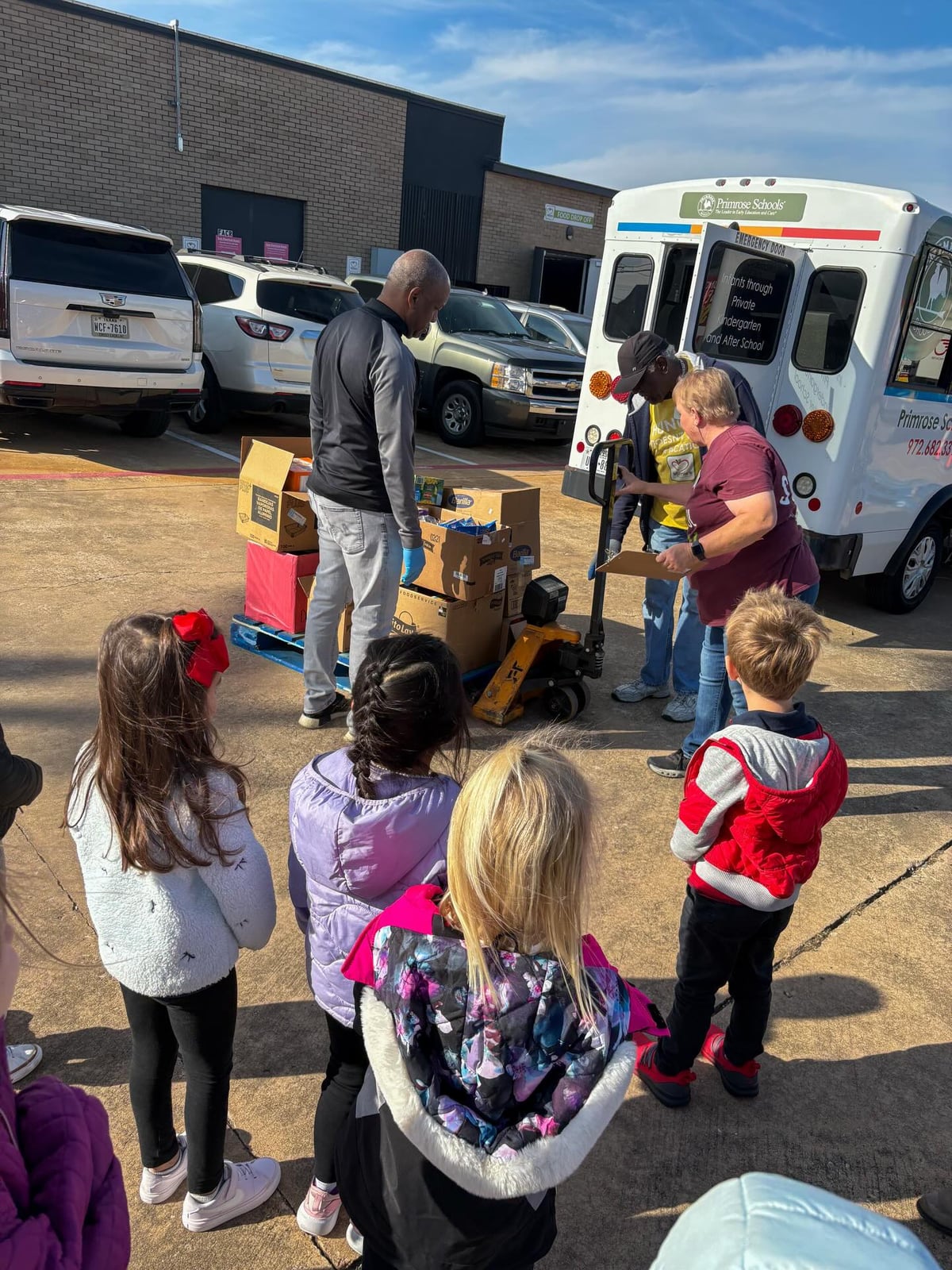 Canned Goods Drive in Plano