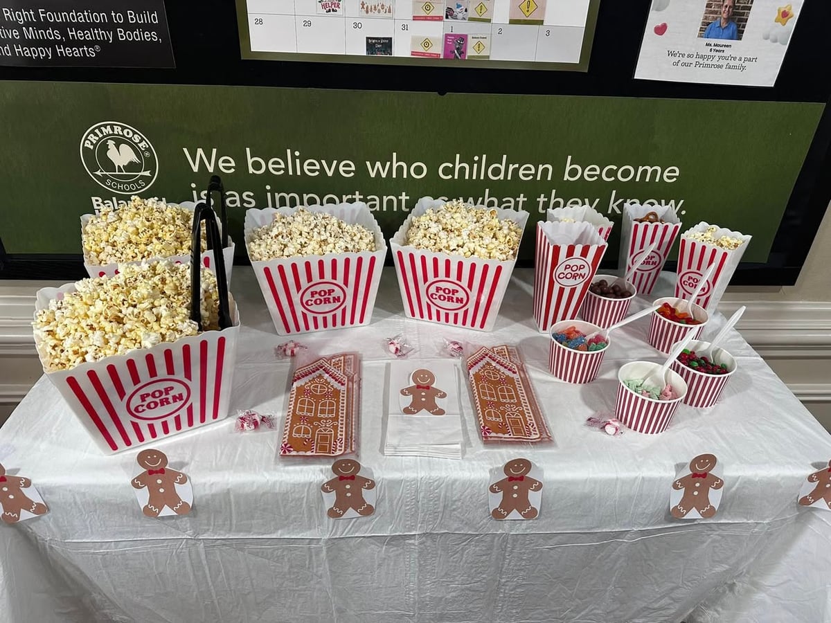 Sparkle and Shine Day Gingerbread Popcorn Bar Best Early Learning Childcare Center #1 Early Learning School McNeill Elementary School Frost Elementary School Adolphus Elementary School Oakland Elementary School 77406 Harvest Green Long Meadow Farms Waterside Estates Pecan Grove Waterview Fieldstone Aliana Richond, Texas McCrary Meadows Texana Plantation Lakes of Bella Terra Grand Parkway Foster High School Travis High School