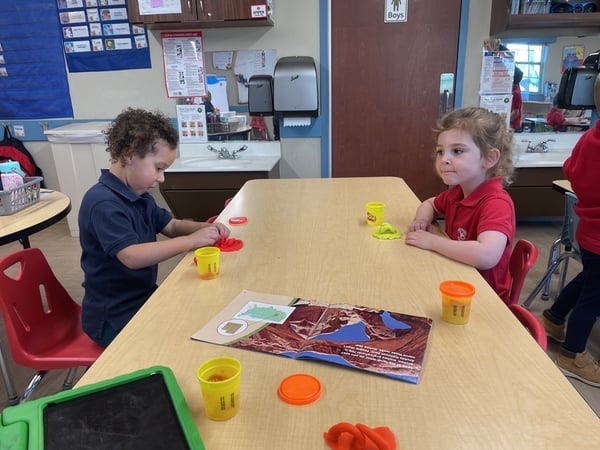 Pre-K 2 Small Group Literacy Read the book Arches, Arches Everywhere by Allison Lim and have the children use modeling dough to create their favorite arch from the book.