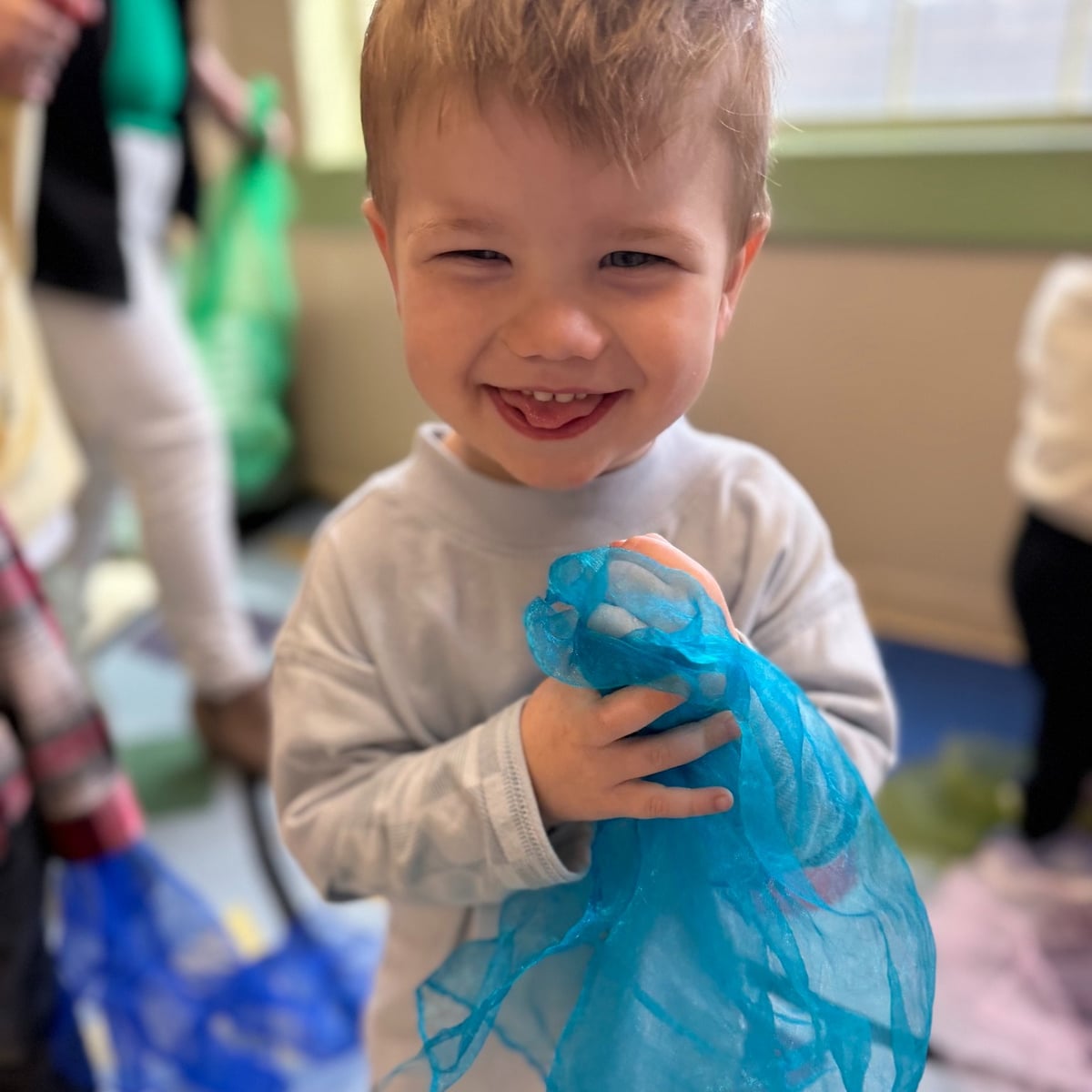 Music class at Primrose School of Burlington
