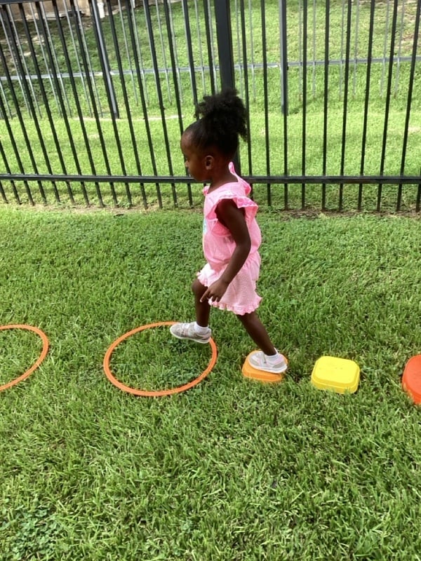 outside play, gross motor skills