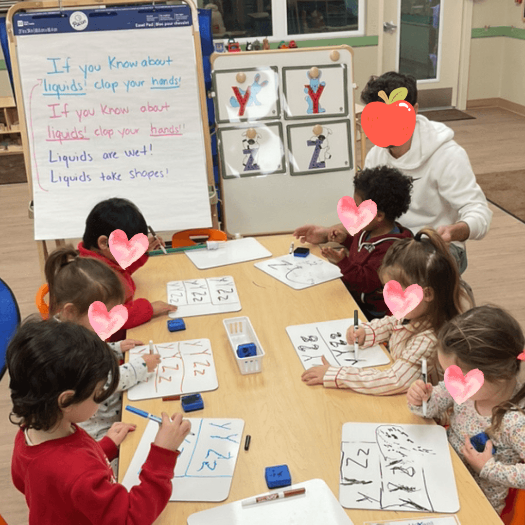 Whole Group Literacy at Primrose of Walnut Creek East