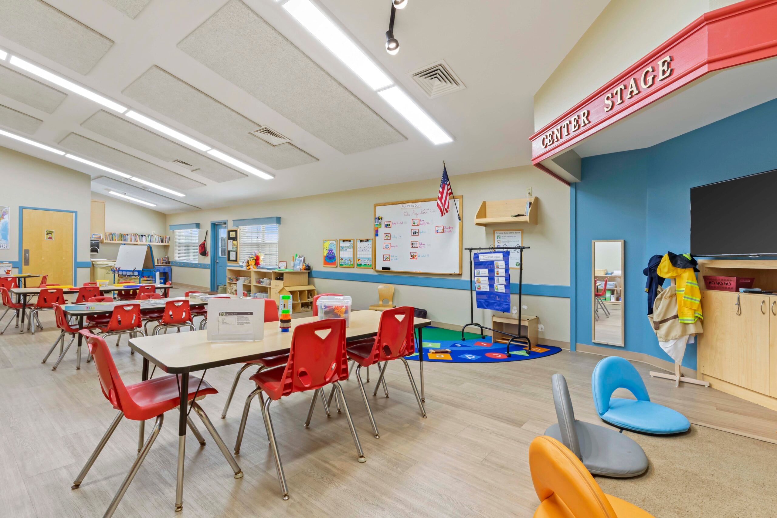 Kindergarten class atPrimrose School of Frisco