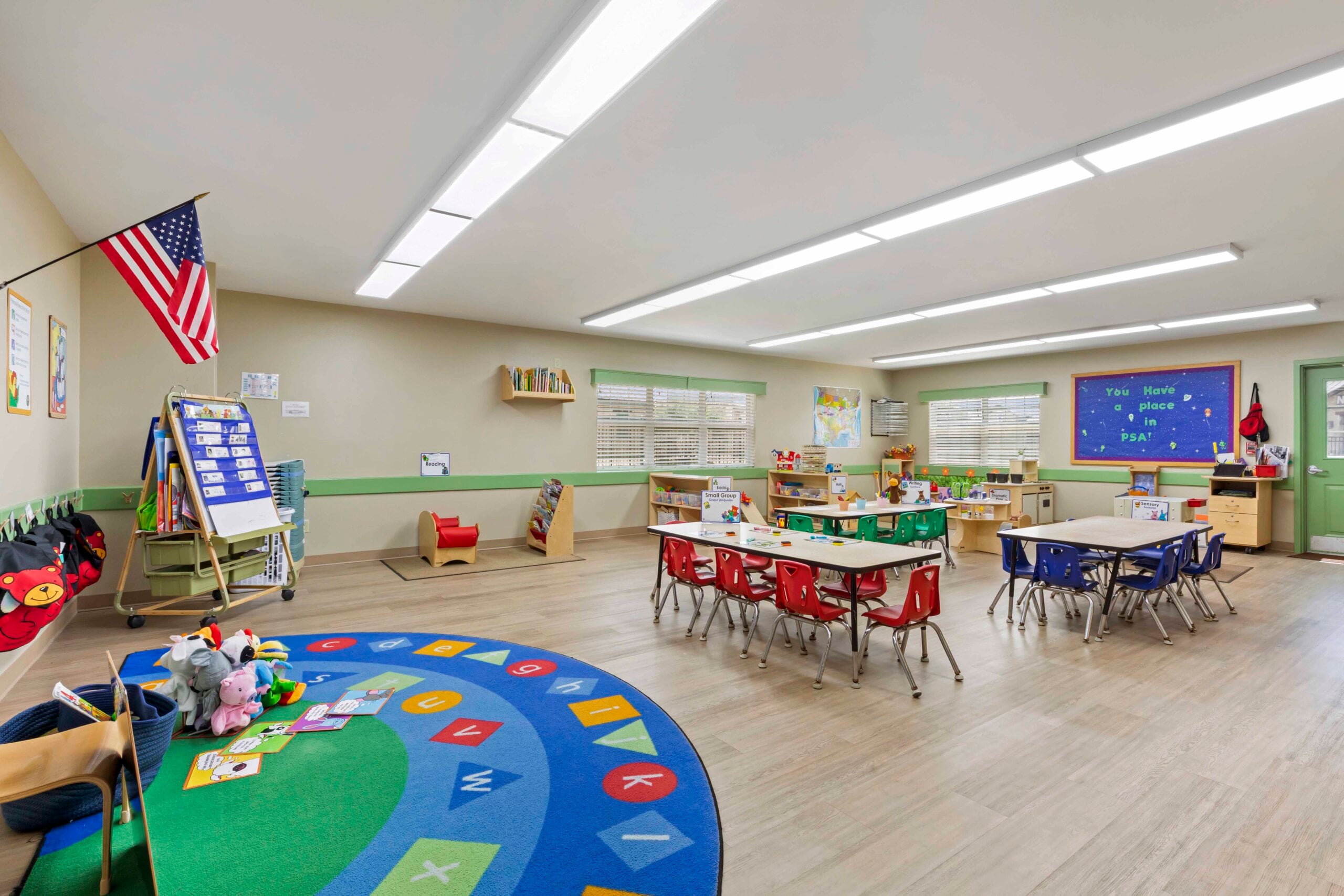 Preschool room Primrose School of Frisco
