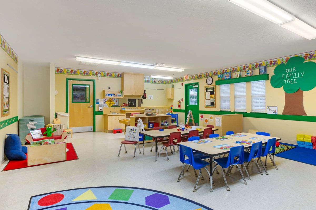 Early preschool classroom at Primrose School of Harmony on the Lakes