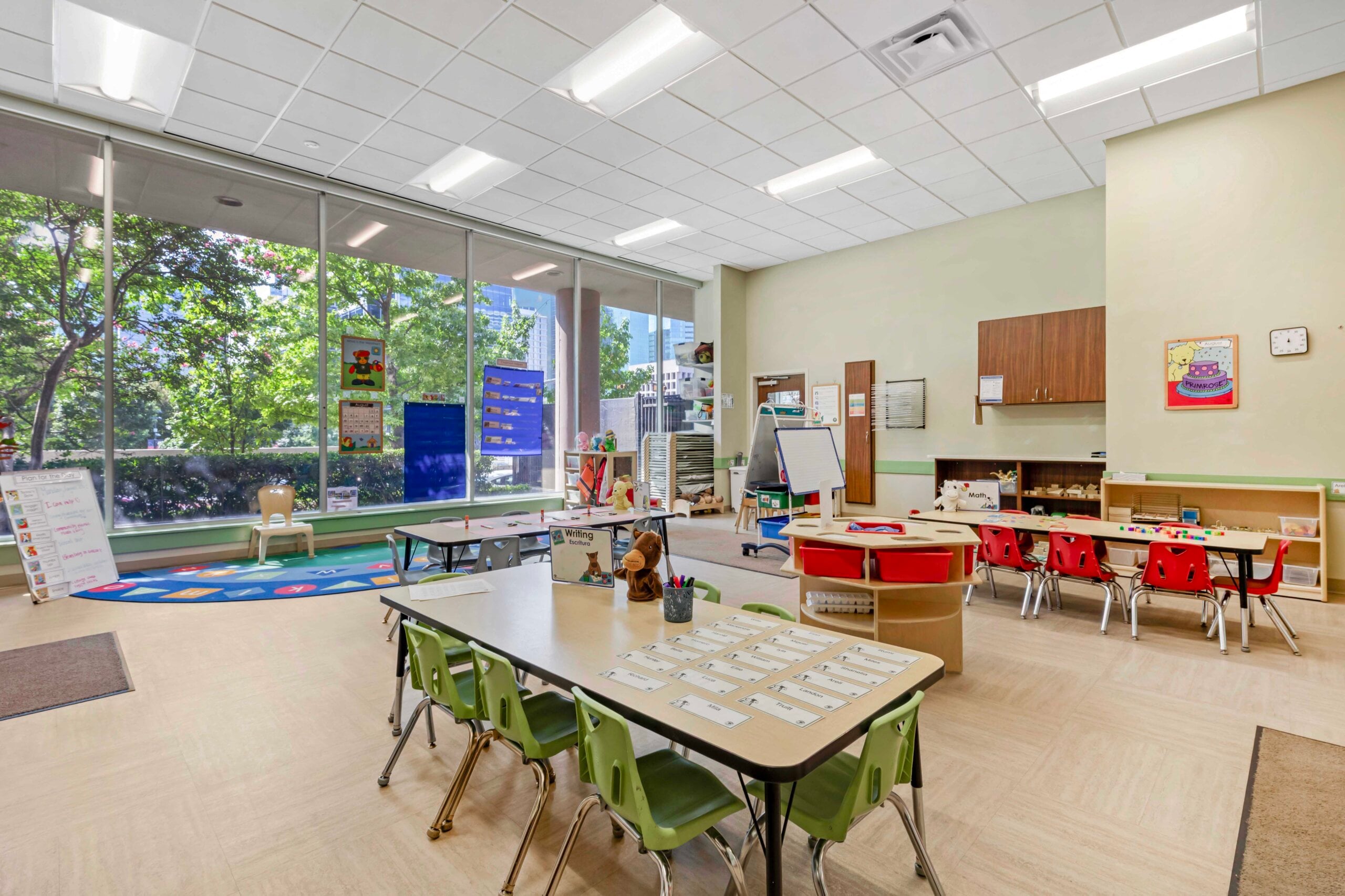 Preschool class Klyde Warren Park