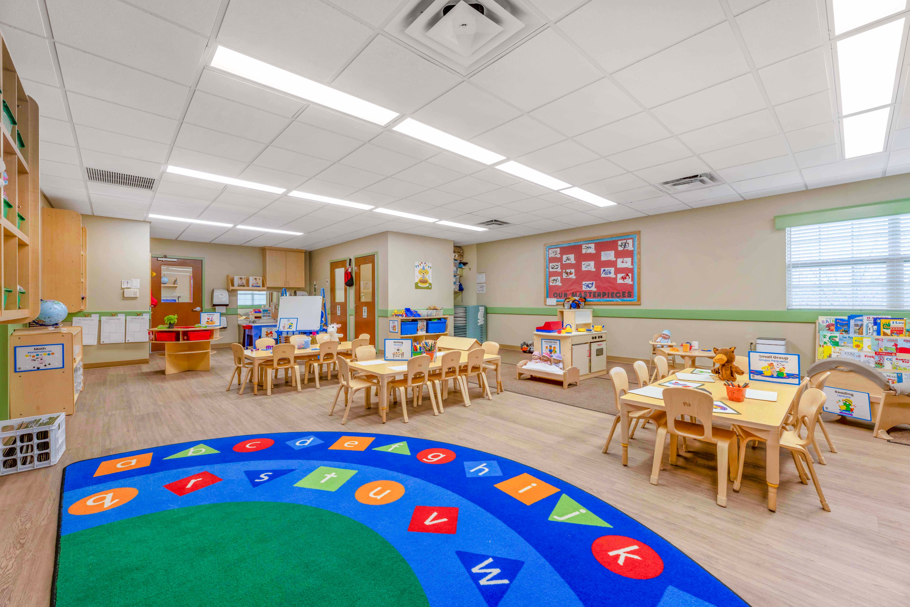 preschool class at Primrose School of Long Grove school