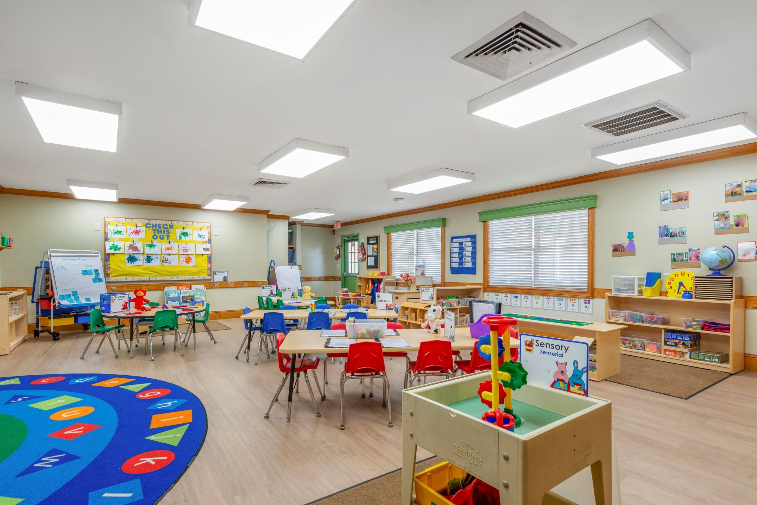 Primrose School of Woodstock pre-kindergarten classroom