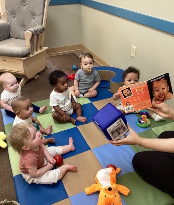 Wonder Time 1 in the Infant Room