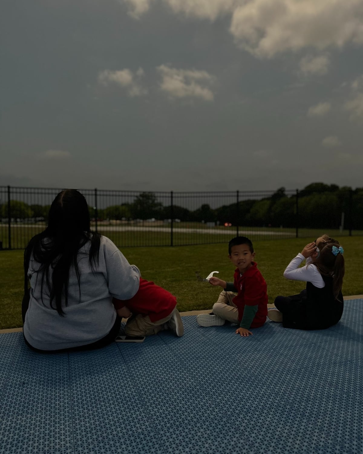 Kindergarten Solar Eclipse Viewing