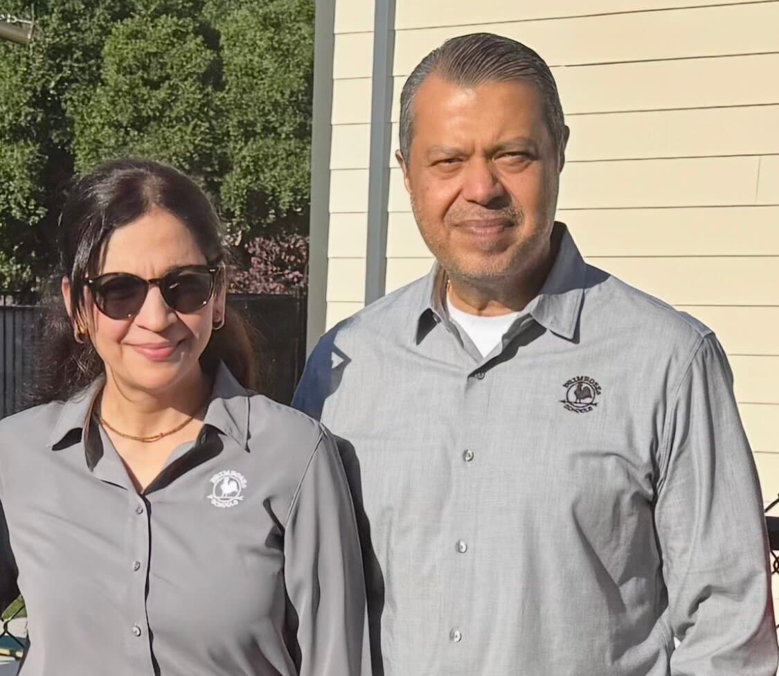 Samina and Nick Kurji