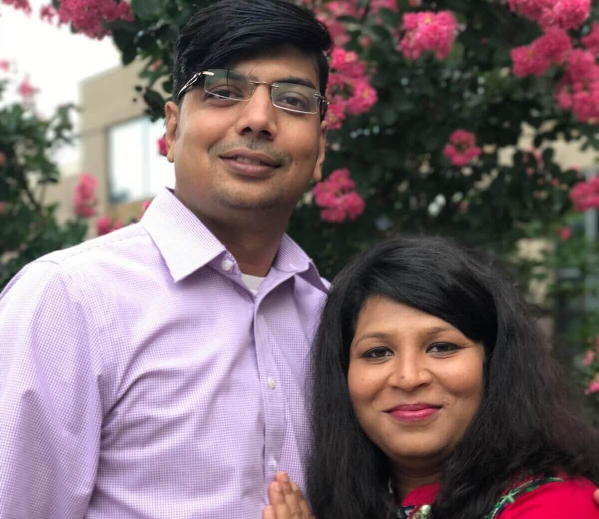 Franchise Owners Pankil & Lipi Patel, Mohit & Bejal Patel